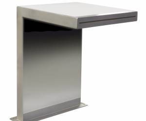 Cascade Droite Inox 316