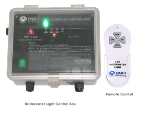 coffret de commande electrique