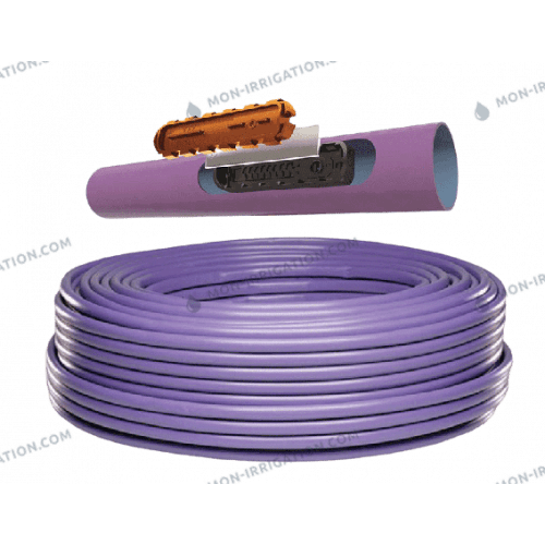 Tube goute a goute Violet