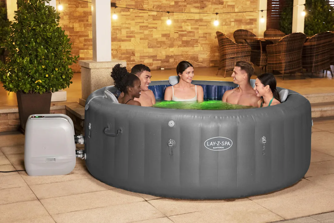 Spa gonflable Lay-Z-Spa Santorini Hydrojet™ – Image 6