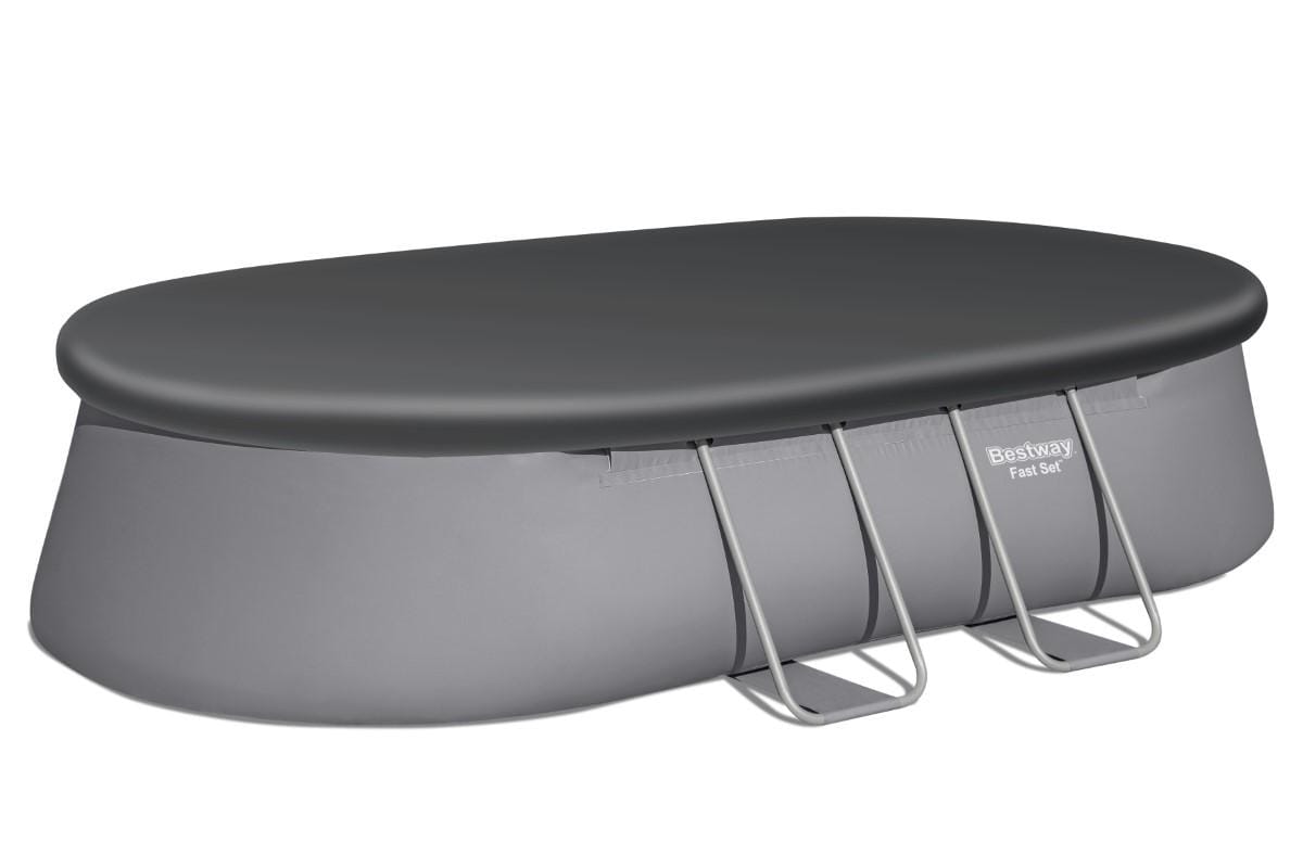 Piscine autoportante ovale Fast Set 488 x 305 x 107 cm avec filtration – Image 5