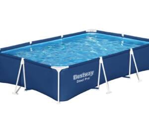 Piscine hors sol rectangle Steel Pro 300 x 201 x 66 cm