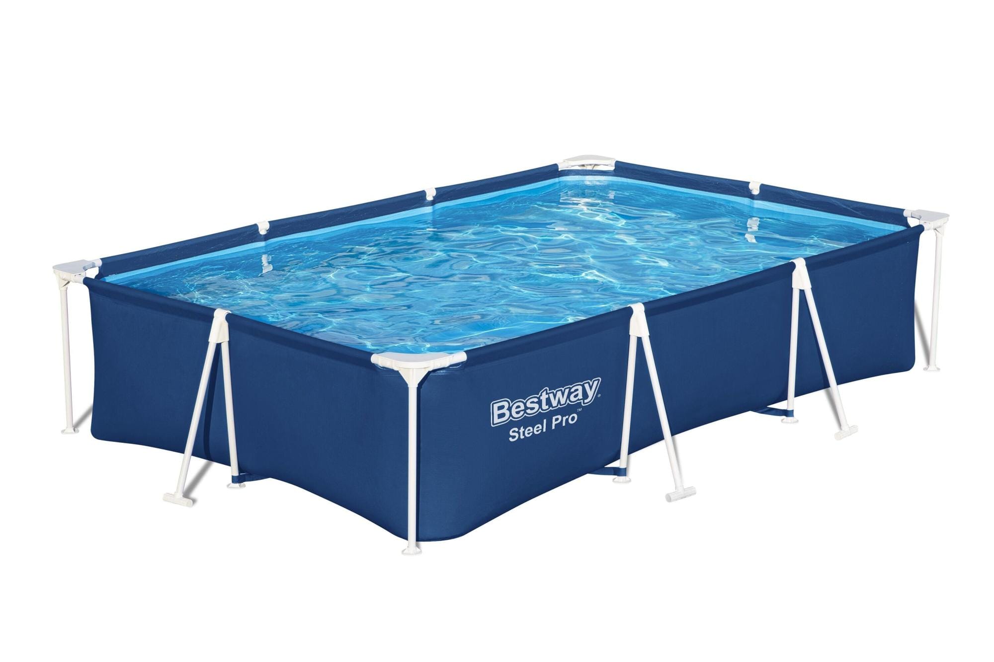 Piscine hors sol rectangle Steel Pro 300 x 201 x 66 cm