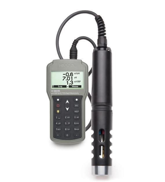 EC multimètre portable multiparamètre fourni avec sonde – Image 5