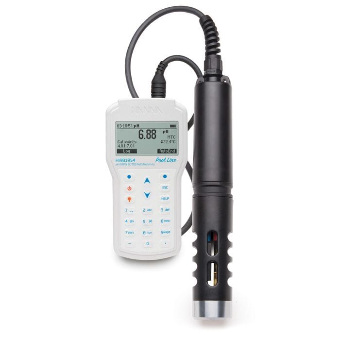EC multimètre portable multiparamètre fourni avec sonde
